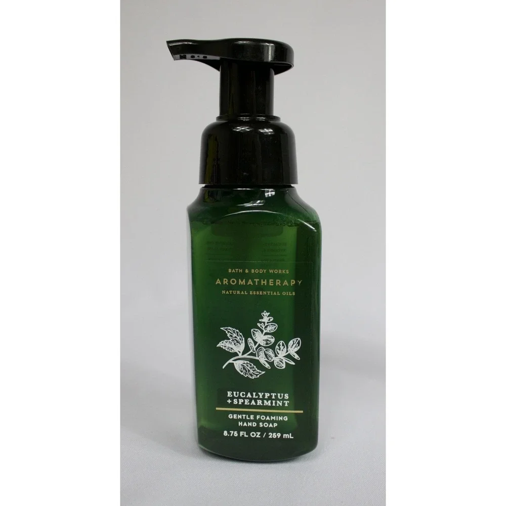 Bath & Body Works Eucalyptus Spearmint Set‎ Body Wash, Body Cream, Soap NEW